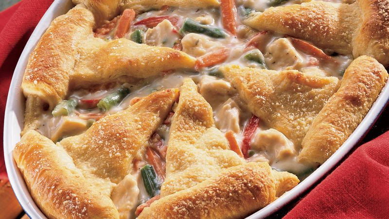 Parmesan Crescent-Topped Chicken A La King recipe from ...