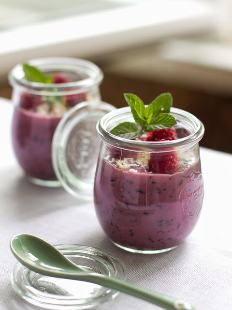 Black Rice - Raspberry Pudding