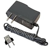 HQRP AC Adapter compatible with Gold's Gym Power Cycle 290 290C Bike GGEX61609 GGEX616120 GGEX616121 Power Supply Cord + Euro Plug Adapter