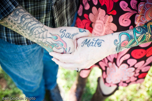 tattooed girl