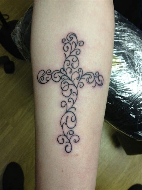 cool cross tattoos ideas  pinterest