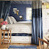 Single Bed Ideas For Small Bedroom : A crystal chandelier adds sparkle and maturity to the space.
