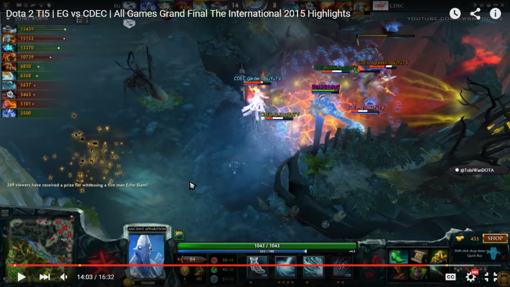 The International 5 Dota Championship Rampage