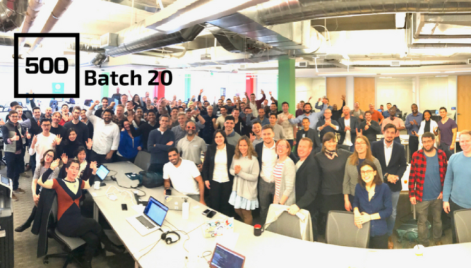 500 startups batch 20