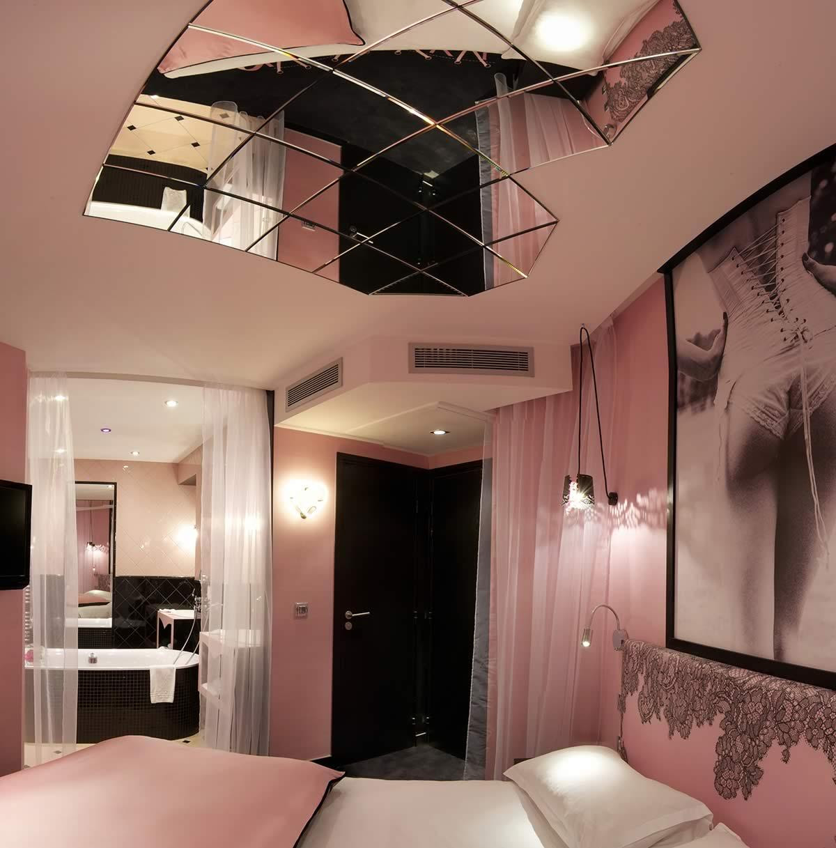 Plafond miroir Deco chambre parental Plafond miroir Deco chambre parental
