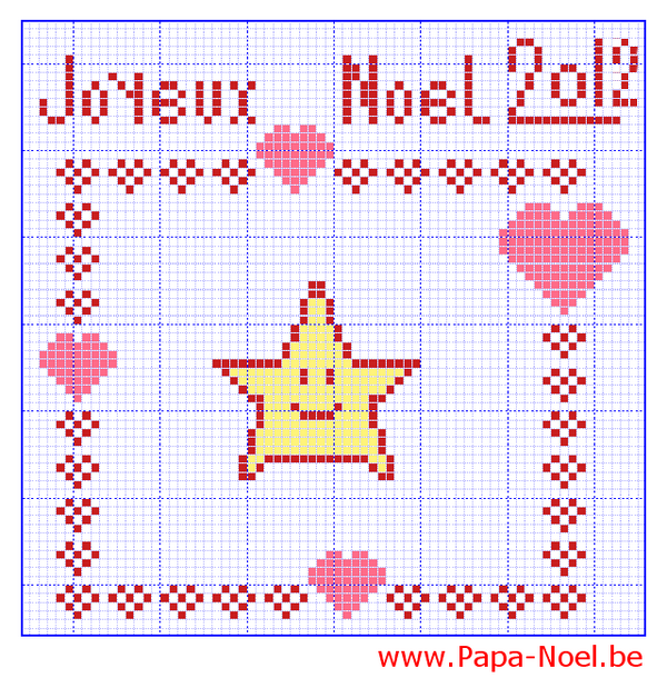 Noel Carte De Noel Au Point De Croix Imprimer Cartes De Noel Grille Gratuite Fabriquer Cartes De Voeux