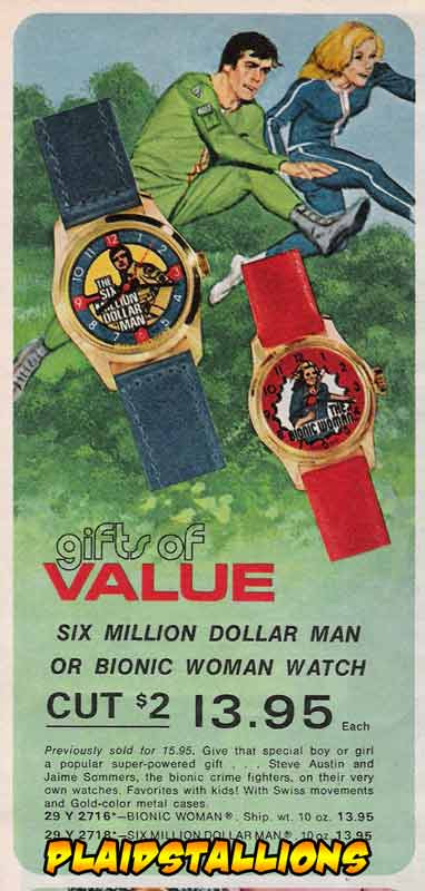 six million dollar man watch