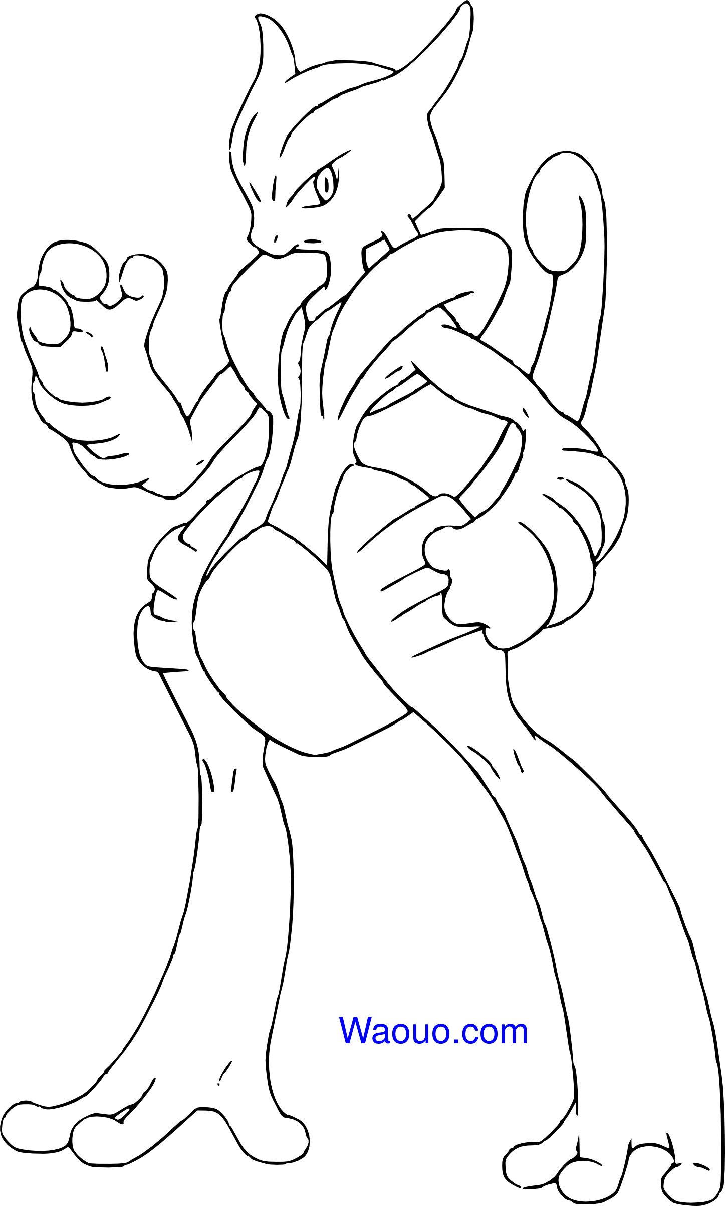 coloriagemegamewtwox