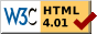 Valid HTML 4.01 Strict