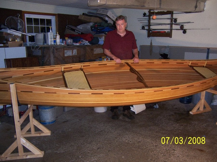 cedar strip canoe - by Mike @ LumberJocks.com 