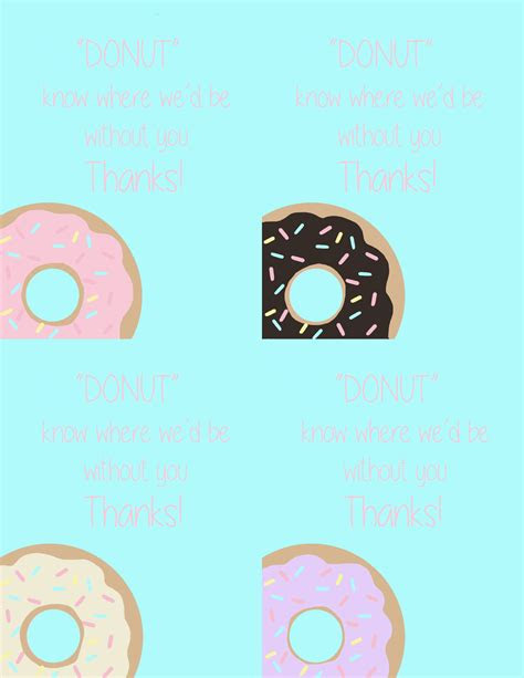 donut printable teacher appreciation week skip lou