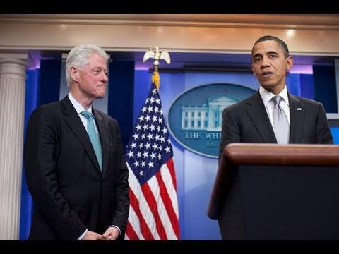Press Briefing with President Obama and President Clinton