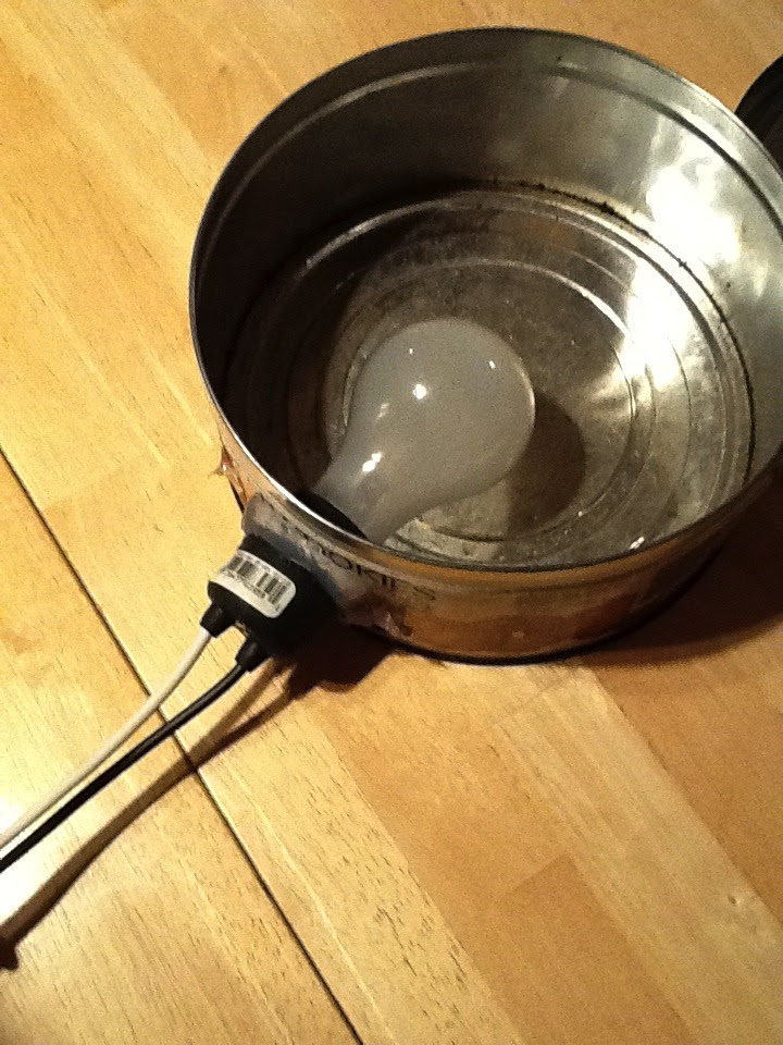 Farmcycling Project – Chicken Water Heater | The Flying T Ranch Blog