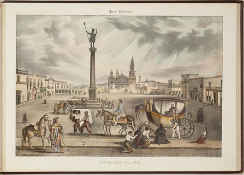 Vista de aguas calientes