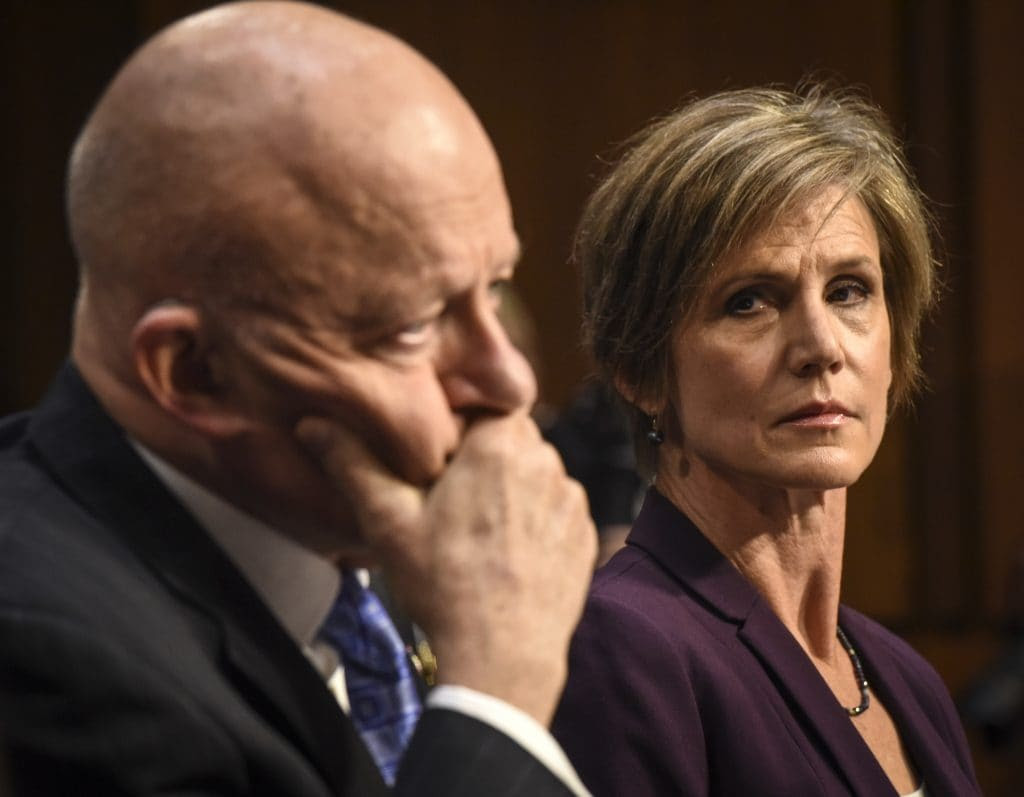 Full transcript: Sally Yates and James Clapper testify on Russian election interference