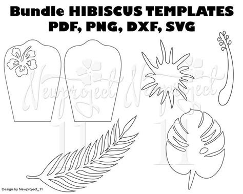  great snap shots hibiscus template tips paper flower template flower