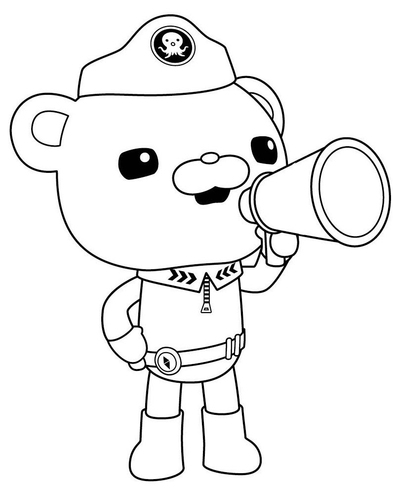 Captain Barnacles Coloring Pages at GetColorings.com | Free printable
