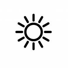太陽 シルエット イラストの無料ダウンロードサイト シルエットac