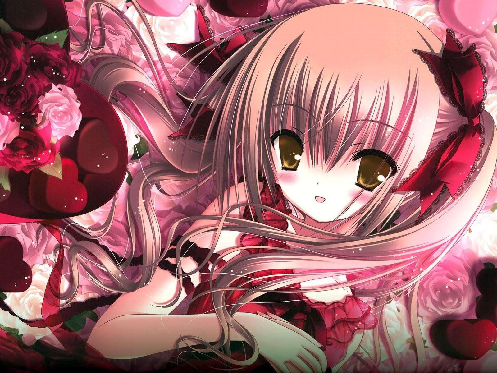 Fond D Ecran Manga Coeur