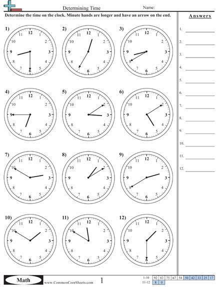  20 clock worksheets grade 3 time worksheets selection of us worksheets