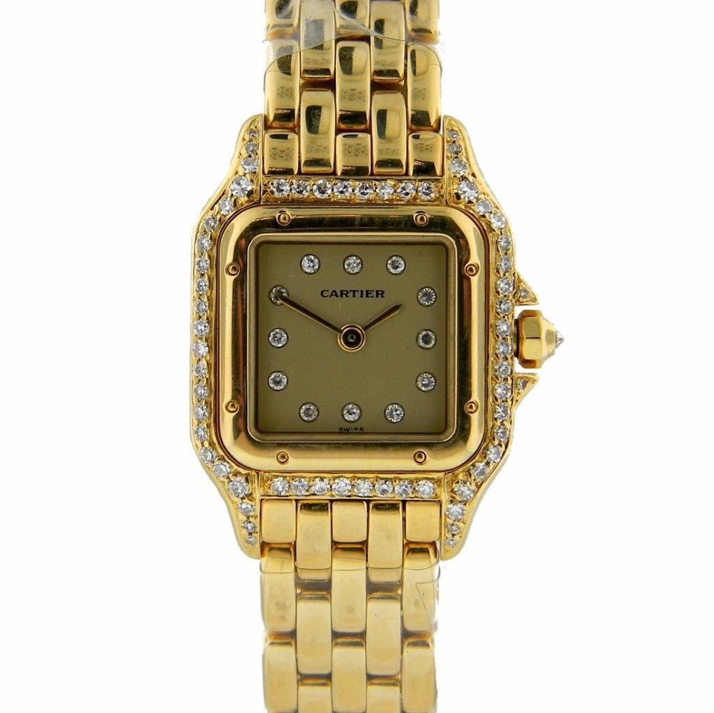 Jual jam original Cartier Ladies Small Panthere Diamond 