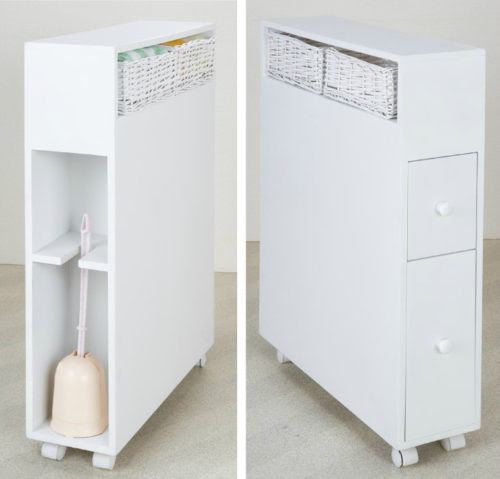 狭いトイレも見た目スッキリきれいな収納 トイレ収納のアイデアとコツ Mamarche
