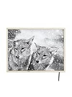 Surdic Panel Decorativo Luminoso LightBox Wolf