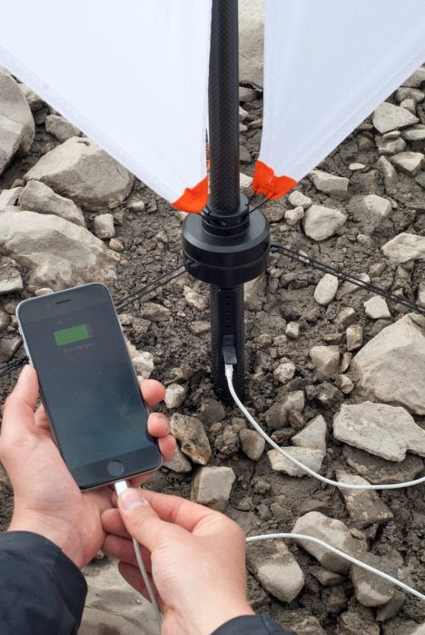 Portable Power: Folding Micro-Turbine for Mobile Wind Energy | Gadgets 