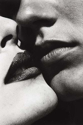 A Kiss by Helmut Newton