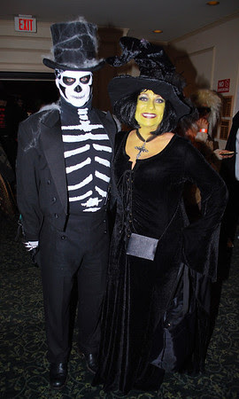 A Skeleton and a Witch