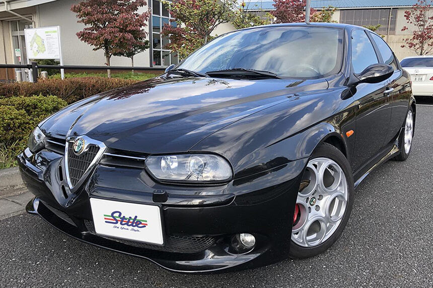 アルファロメオ中古車情報 希少 低走行 04 アルファロメオ 156 Gta Genio