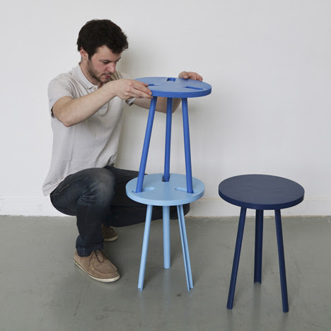 Modest Stool by Paul Menand