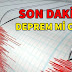 Son Dakika Deprem : Kandilli rasathanesi'nden alınan son dakika bilgilere göre son depremler listesi sabah.com.tr'de!