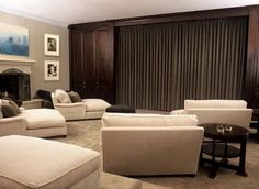 Home Theatres and Media Rooms on Pinterest