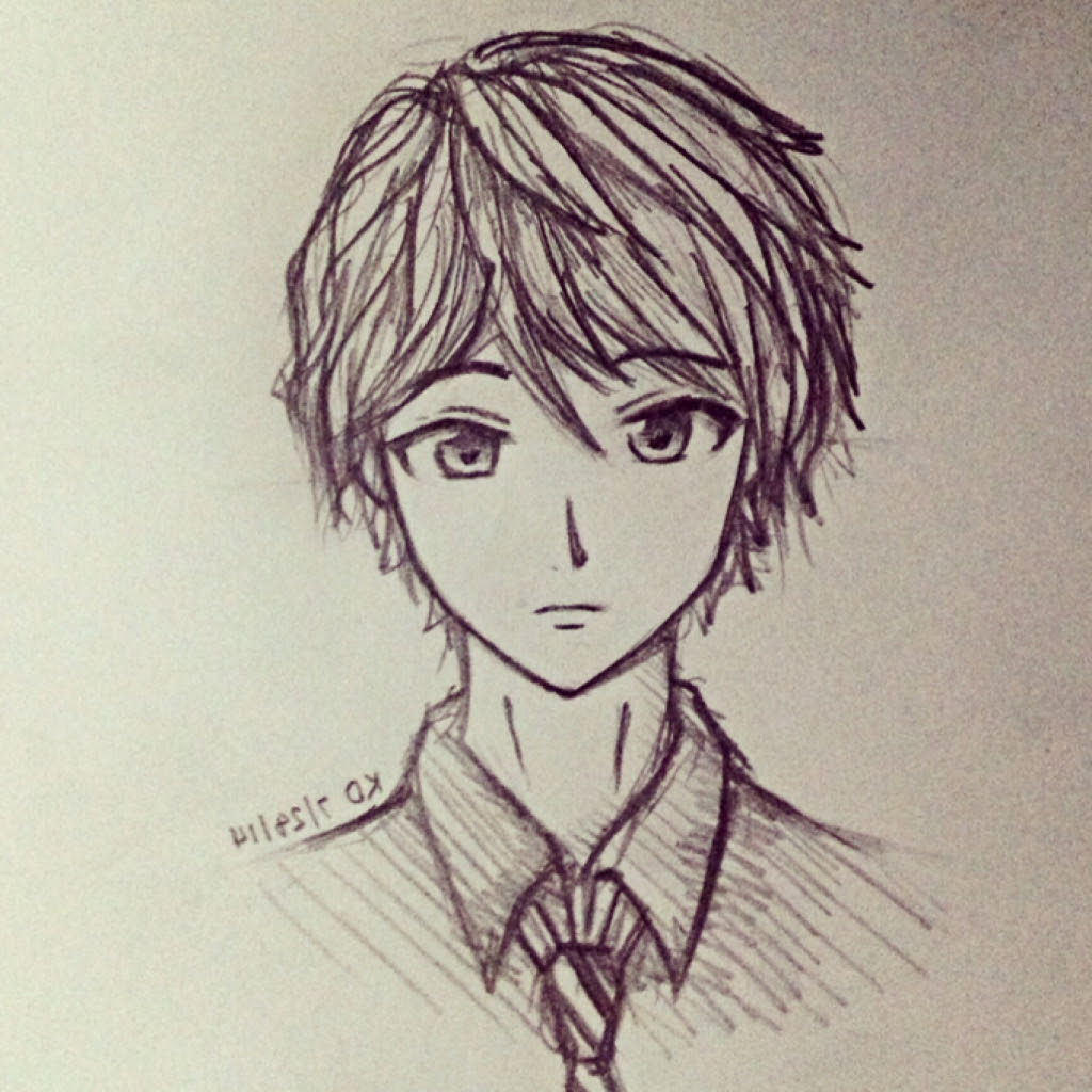 Boy Anime Drawing At Getdrawingscom Free For Personal Use