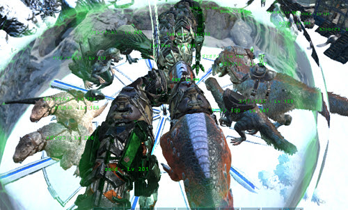 Ark ボス戦メガピテクス ガンマ Reject4