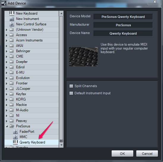 Midi Controller Pitch Wheel Setup Presonus Studio One