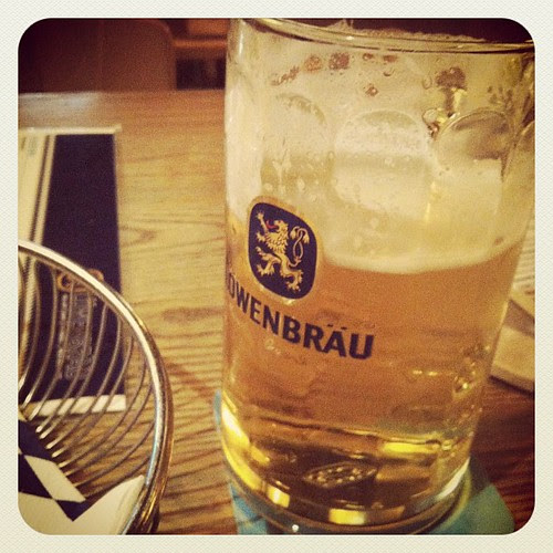 Getting my German shandy on!