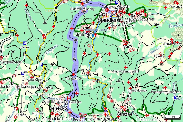 turistická mapa špindlerův mlýn Turisticka Mapa Spindleruv Mlyn | adviseurmakelaar turistická mapa špindlerův mlýn