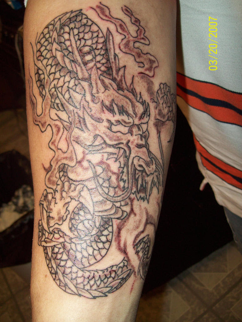 dragon tattoos