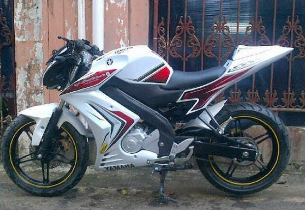 Modifikasi Simple New Vixion Warna Putih KabarMotor com Modifikasi Simple New Vixion Warna Putih KabarMotor com