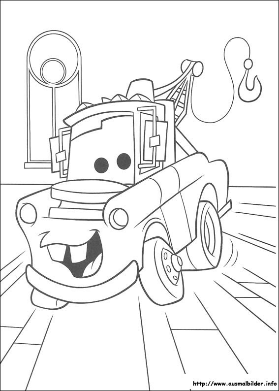 Ausmalbilder von Cars zum Drucken