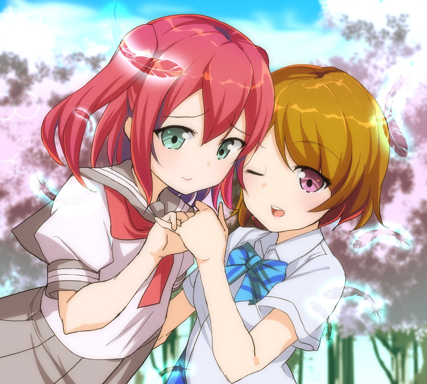 ラブライブ 壁紙 Love Live ラブライブ 黒澤ルビィ 小泉花陽
