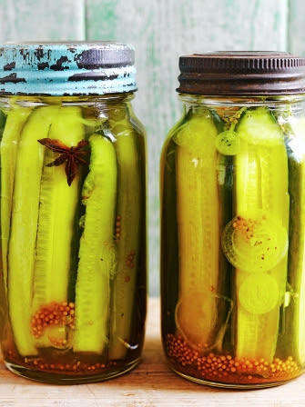 Spicy cucumber pickle  Vegetables recipes  Charlie Clapp 