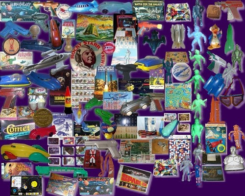 Australian and New Zealand Space toys, games and premiums by qilich