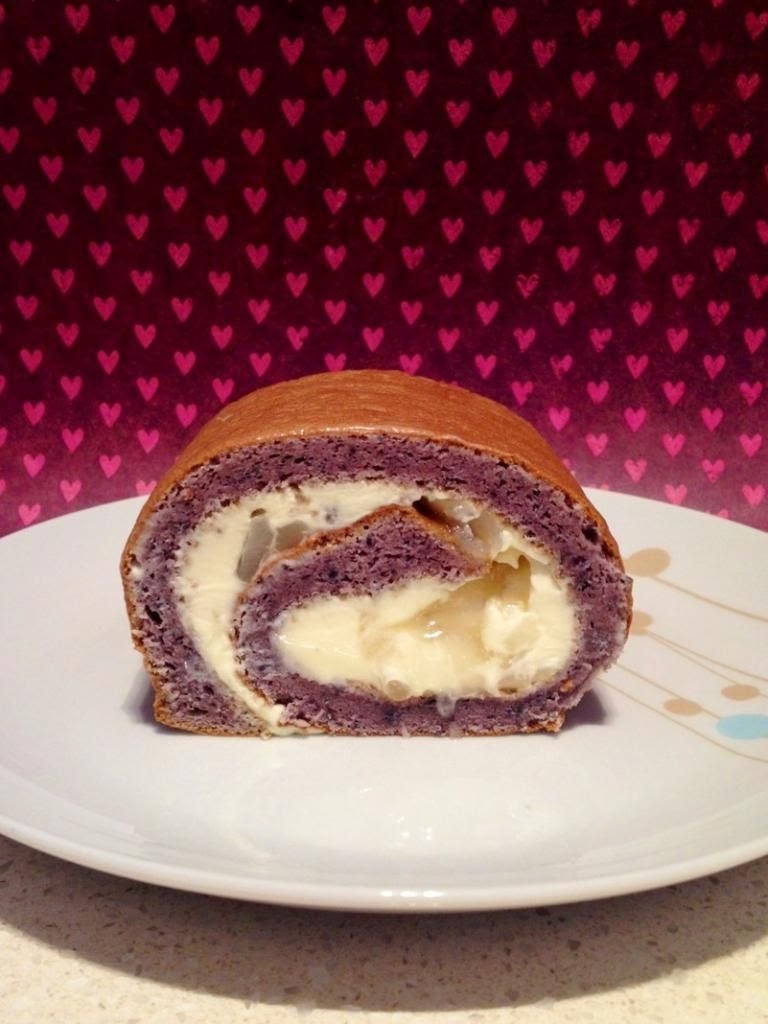 You may use the similar recipe to make a Ube Swiss Roll cake too! :)