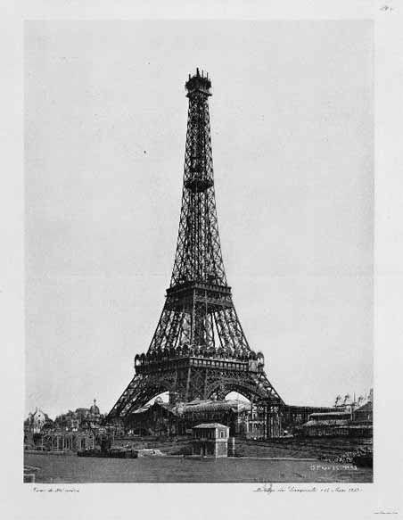 Eiffel Tower - after completion
