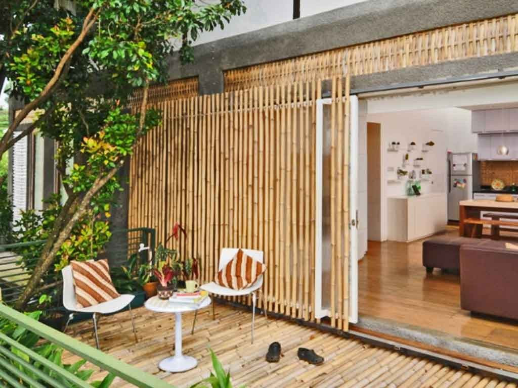 21 Desain  Rumah  Bambu  Unik Sederhana Modern  RUMAH  IMPIAN