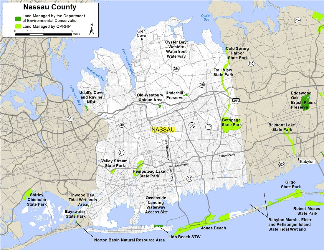 Nassau County Map - NYS Dept. of Environmental Conservation