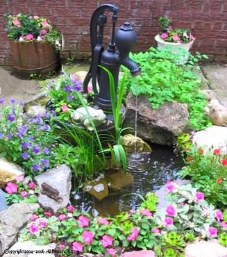 How to Make an Outdoor Water Fountain or Water Garden
